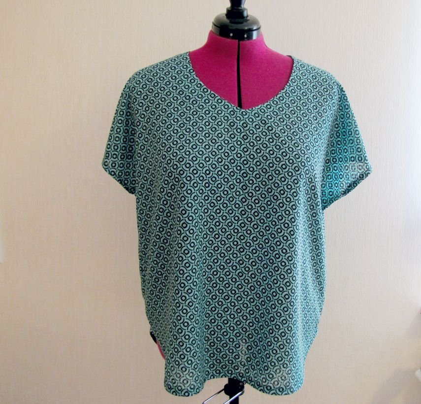 Bluse aus Viskose