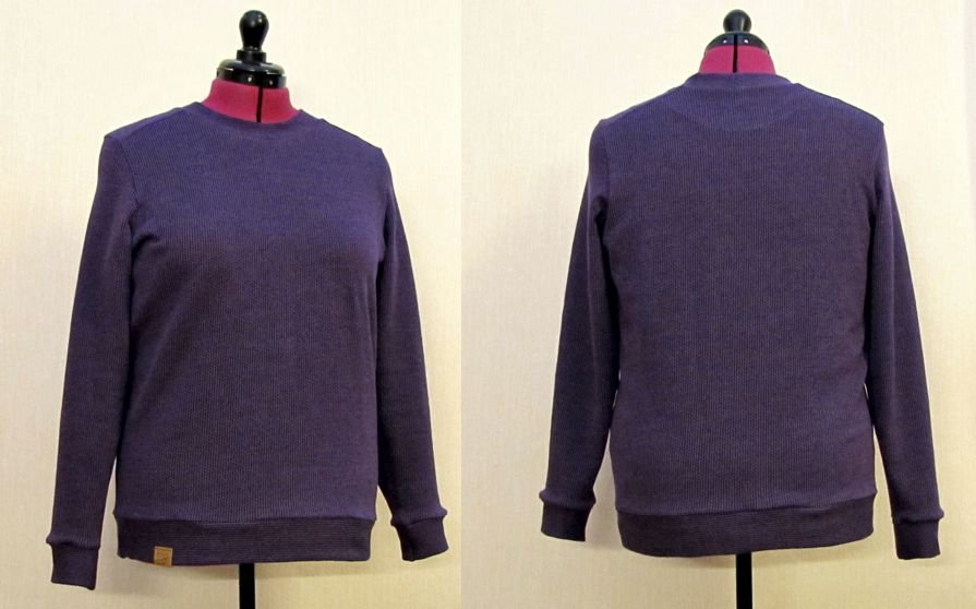 Strickjersey Pullover zum Wohlfühlen