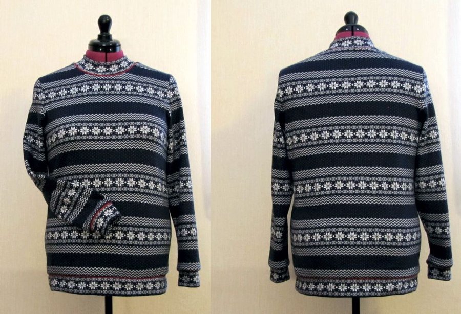 Pullover mit Norwegermuster