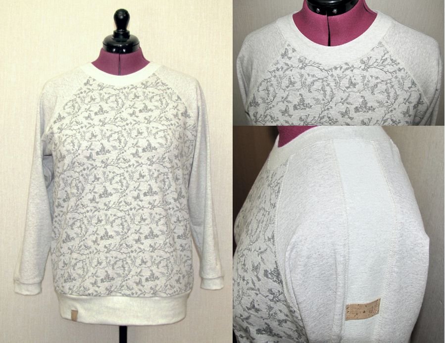 Sweatshirt aus Sommersweat