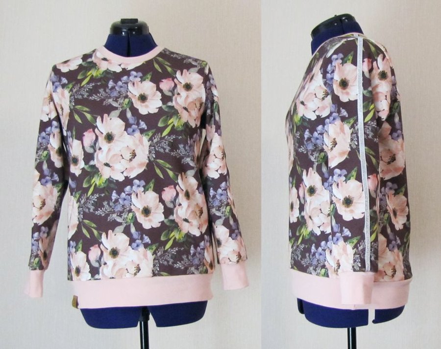 Kuschelpulli aus Sommersweat
