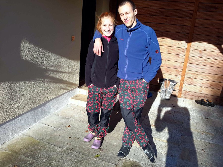 meine ersten Kletterhosen