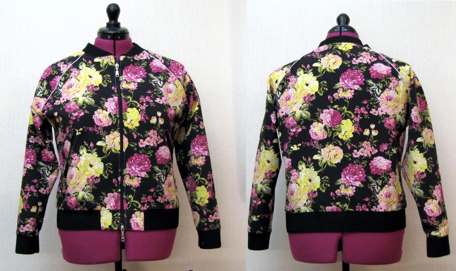 Blouson mit Paspel