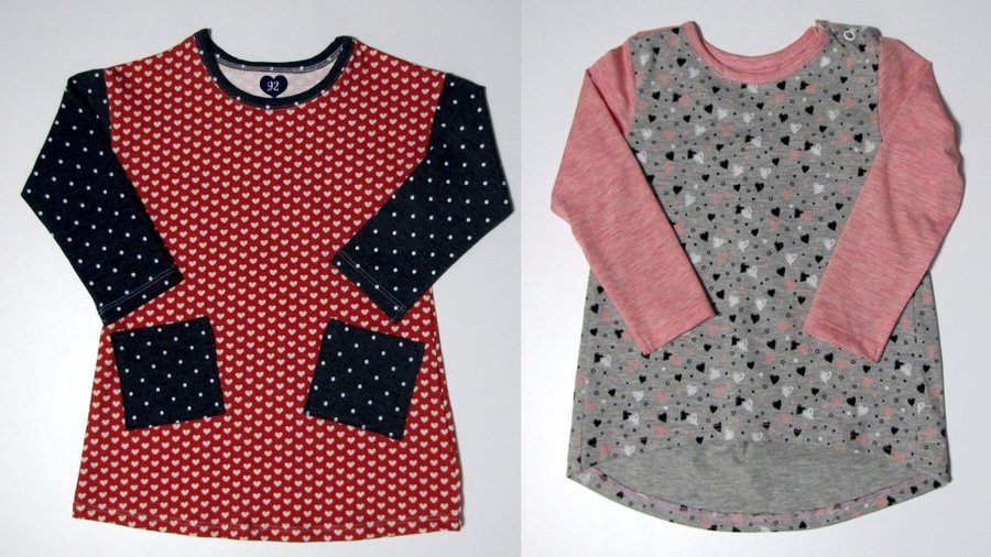 Shirt mit Paneeldruck
