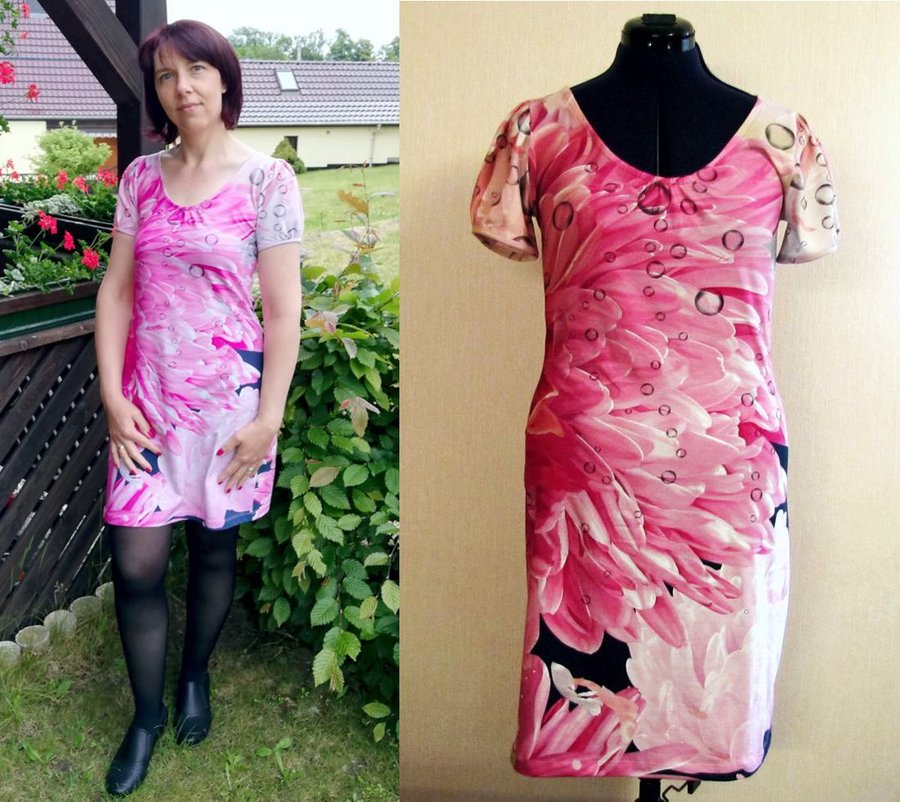 figurbetontes Sommerkleid