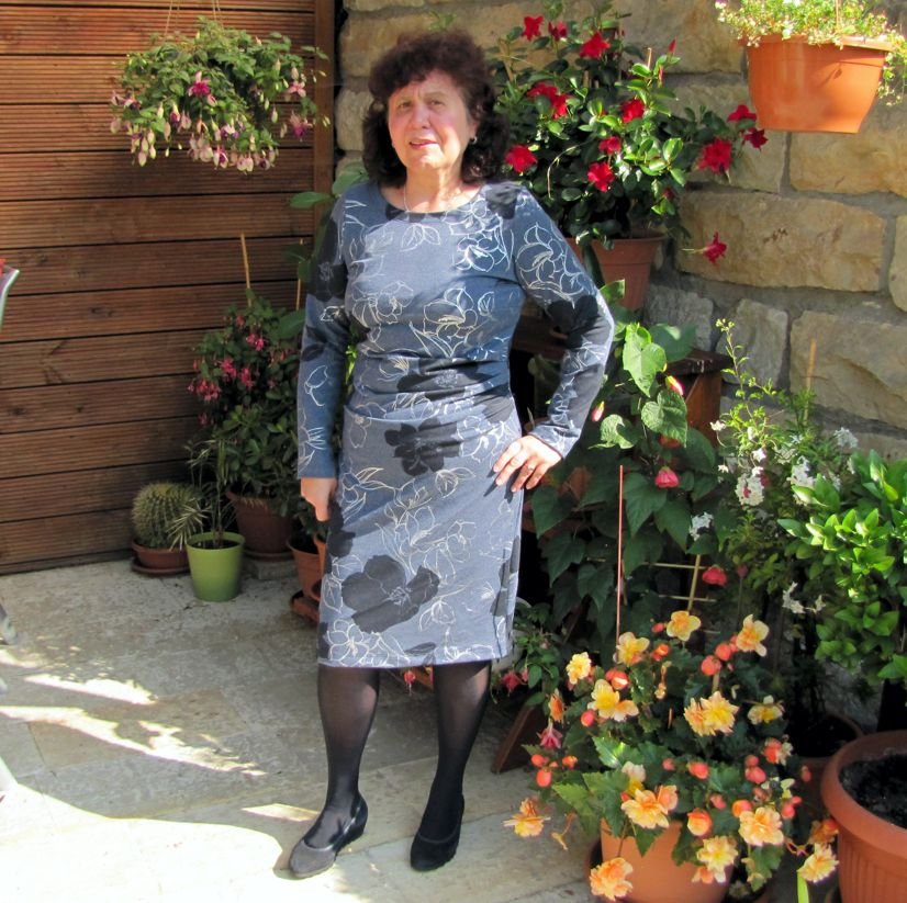 Kleid „Suzinka“ aus Sommersweat
