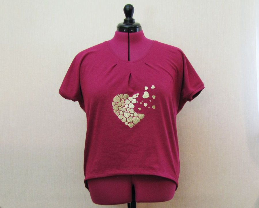 T-Shirt mit Motiv vom Plotter