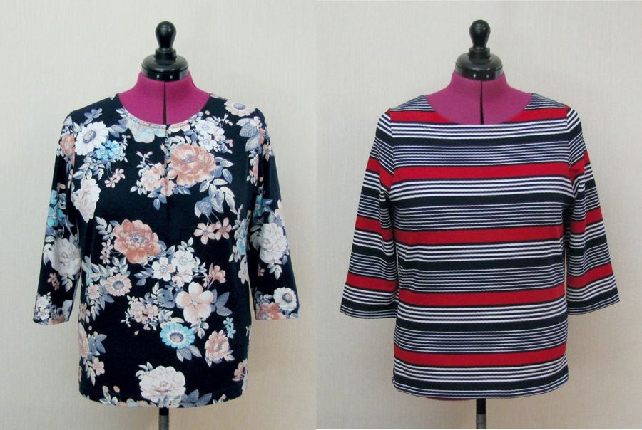 Shirt mit 3/4 Arm